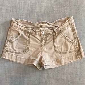 Abercrombie & Fitch khaki shorts size 0